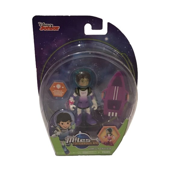 Disney Junior Miles From Tomorrowland Small Figures Set of 3 Miles Pipp Loretta - Picture 8 of 10